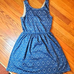 Blue dress